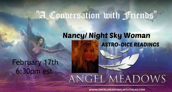 Nancy~ Night Sky Woman – ASTRO-DICE READINGS